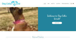 Desktop Screenshot of dogcollarworld.com